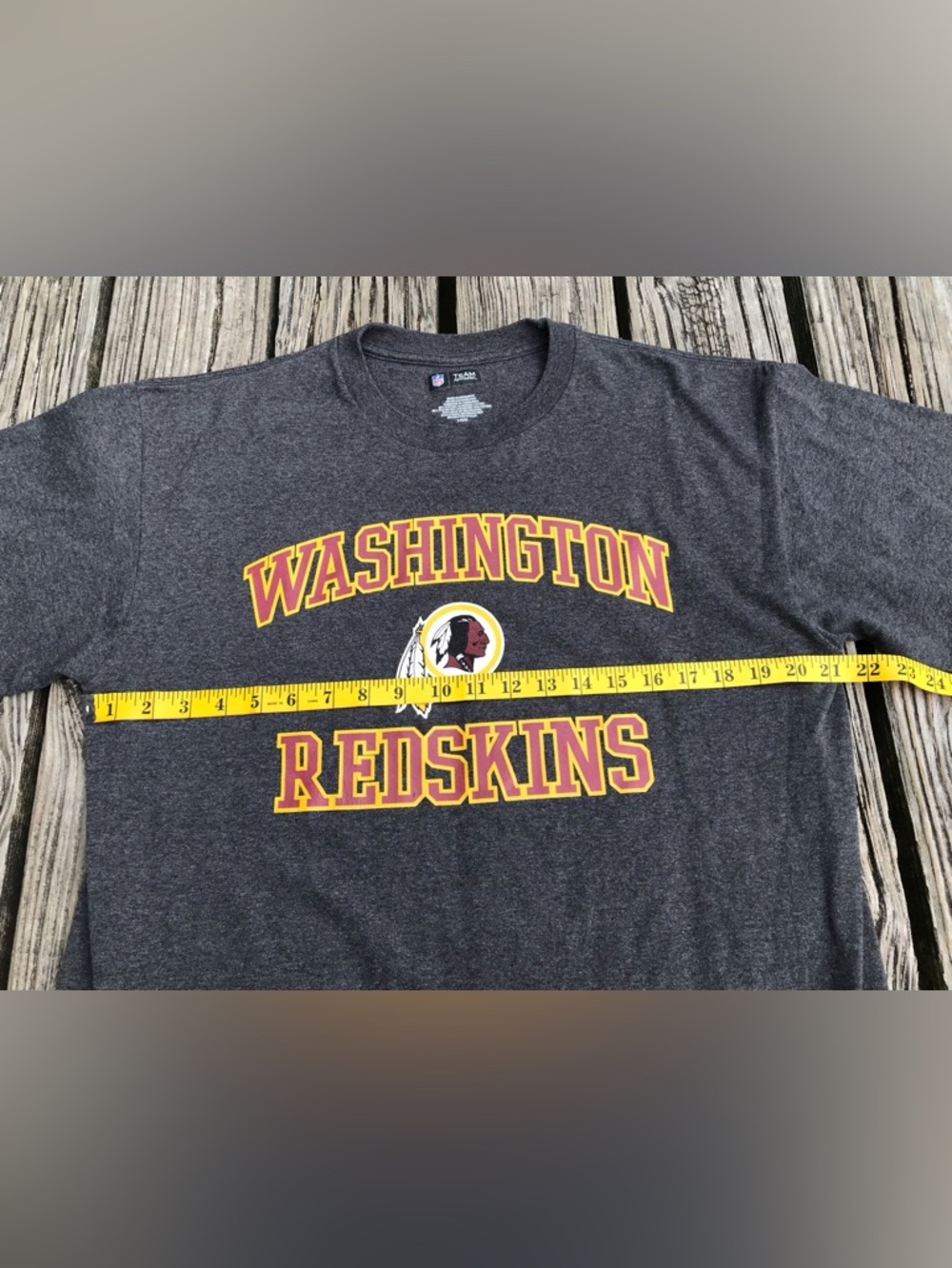 Mens L NFL Team Apperal Washington Redskins Foorball Team Graphic Tee Tshirt - Picture 3 of 6
